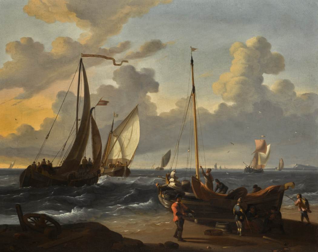 Une pinque de pêche