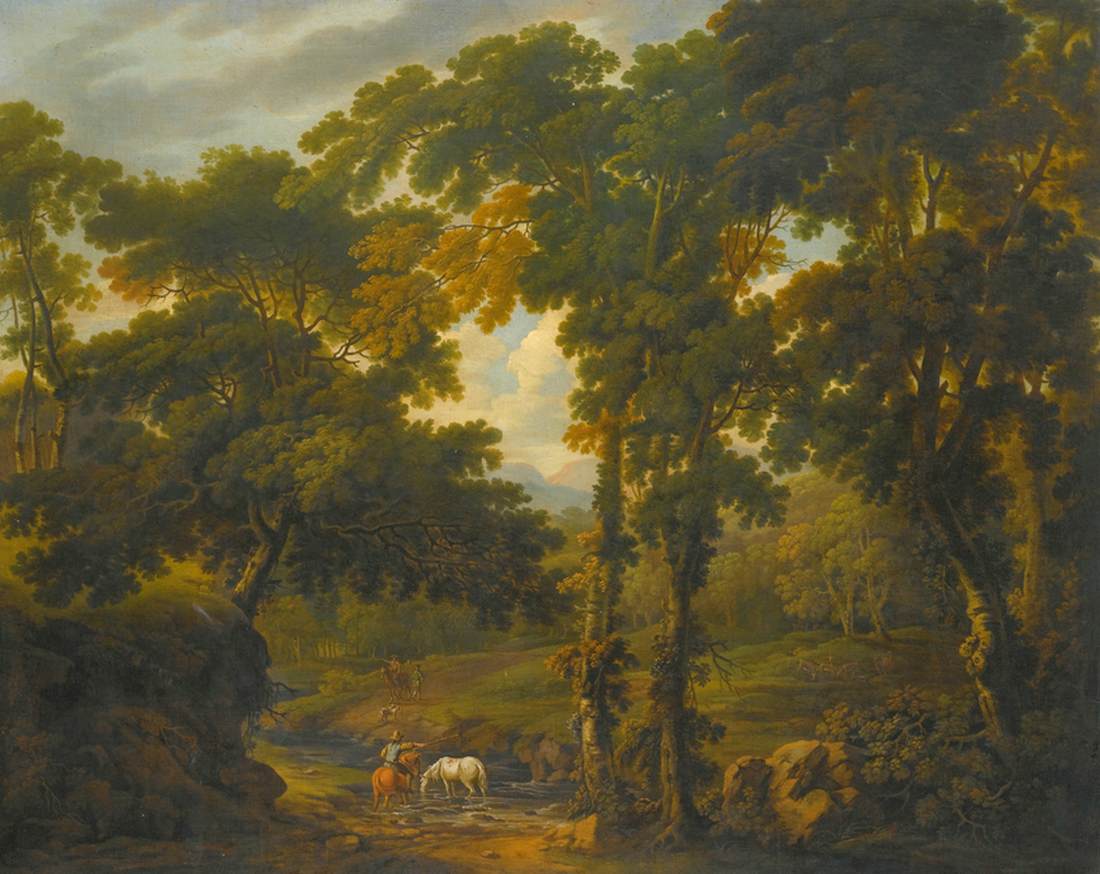 Paysage boisé