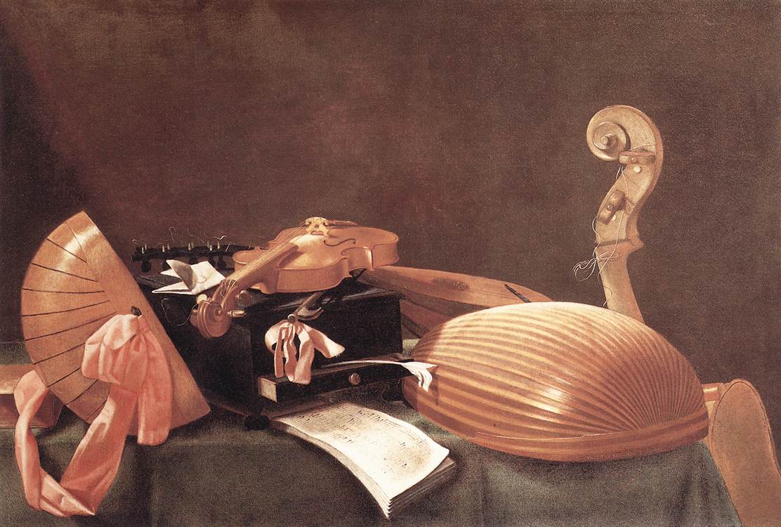Nature morte aux instruments de musique