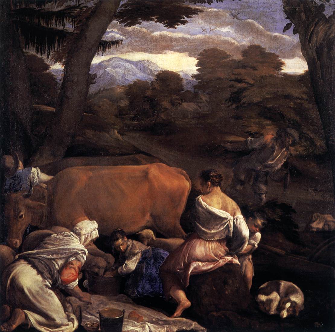Scène pastorale
