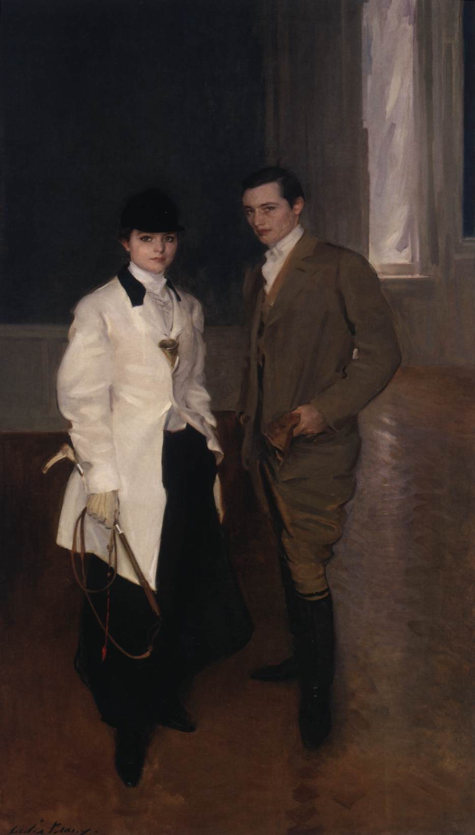 Charles Sumner Bird et sa sœur Edith Bird Bass