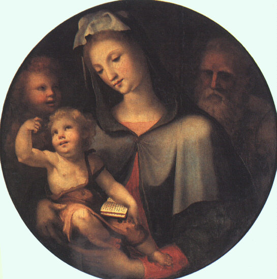 La Sainte Famille avec le jeune saint Jean