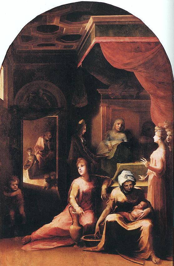 La naissance de la Vierge