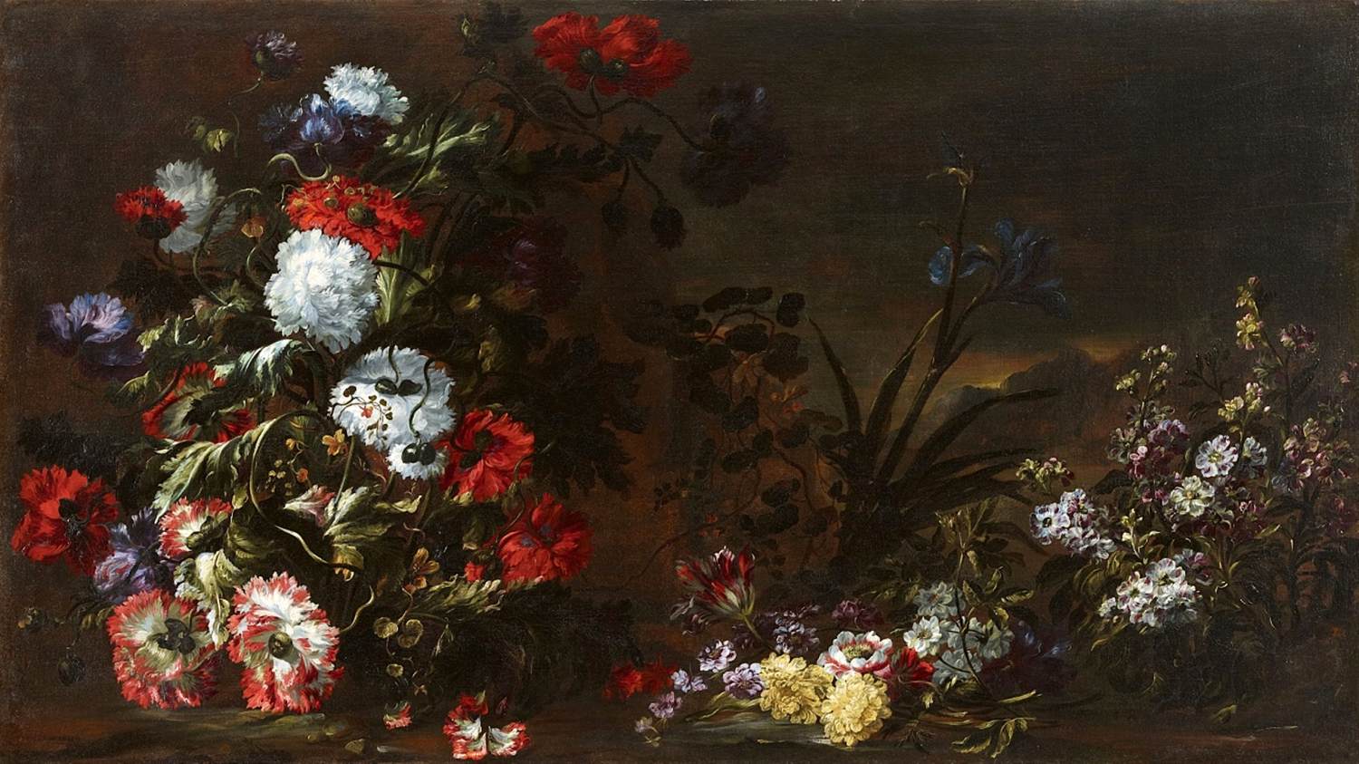 Grande nature morte de fleurs