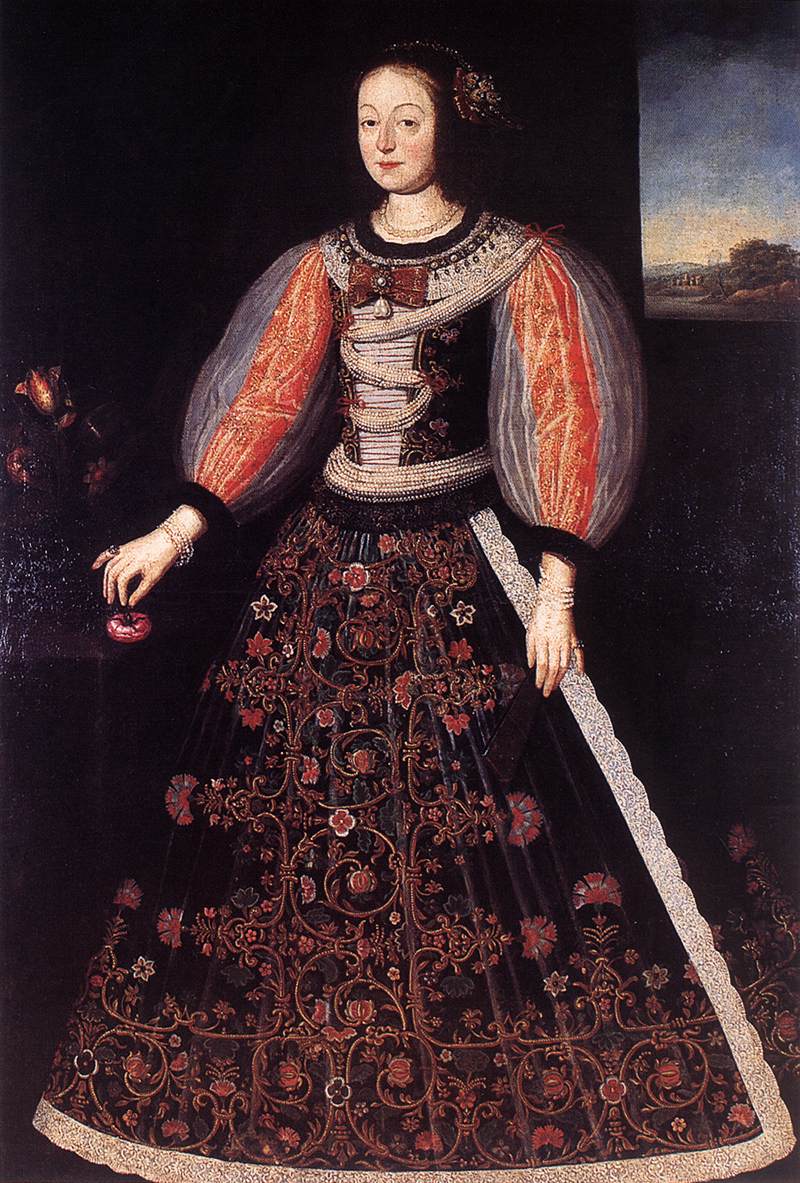 Portrait de la princesse Anna Julianna Eszterházy, épouse du comte Ferenc Nádasdy