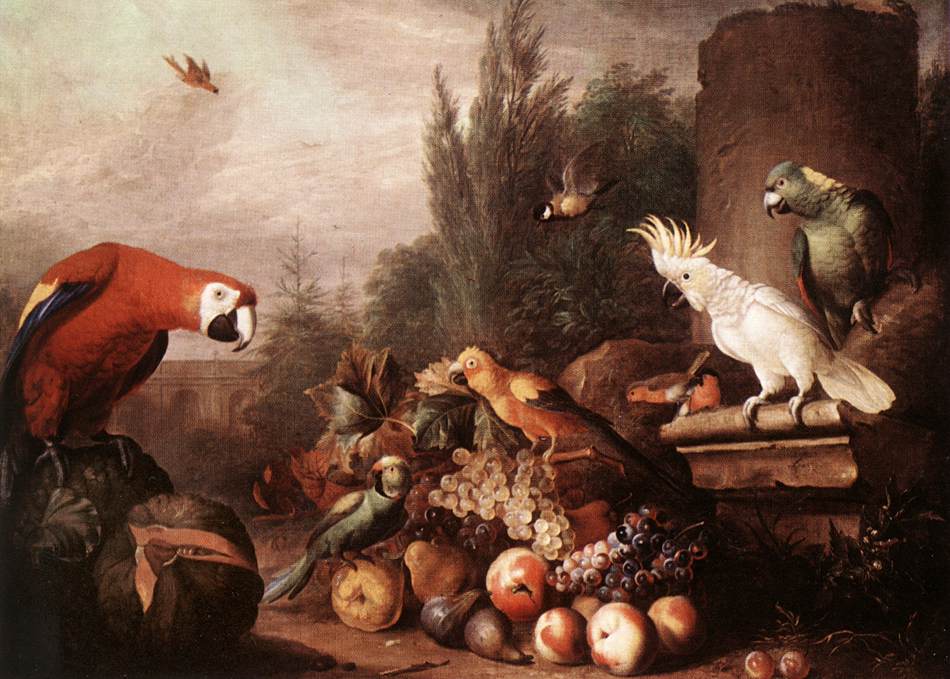 Nature morte aux oiseaux