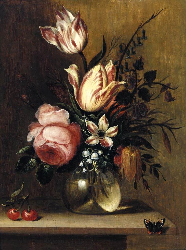 Fleurs dans un vase