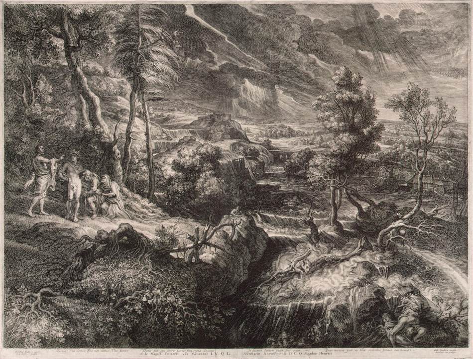 paysage avec Philemon and Baucis