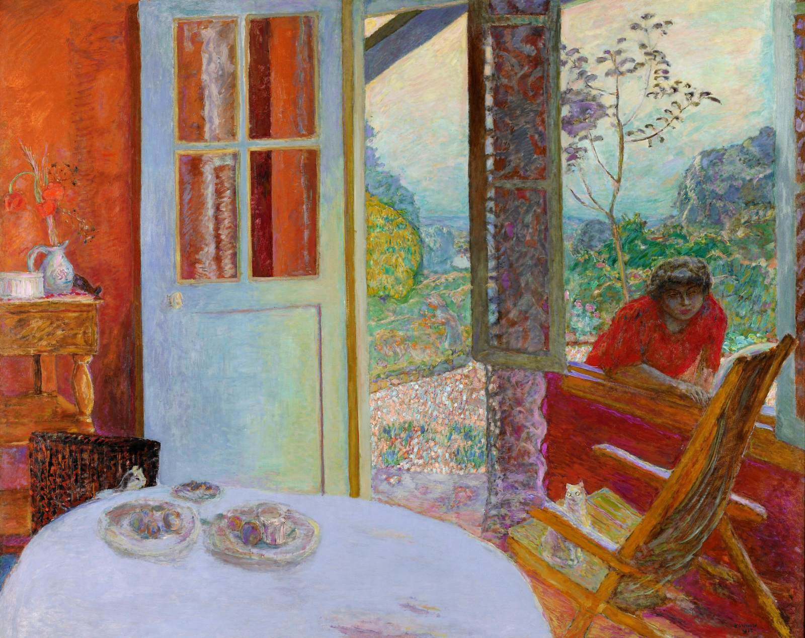 Salle à manger à la campagne