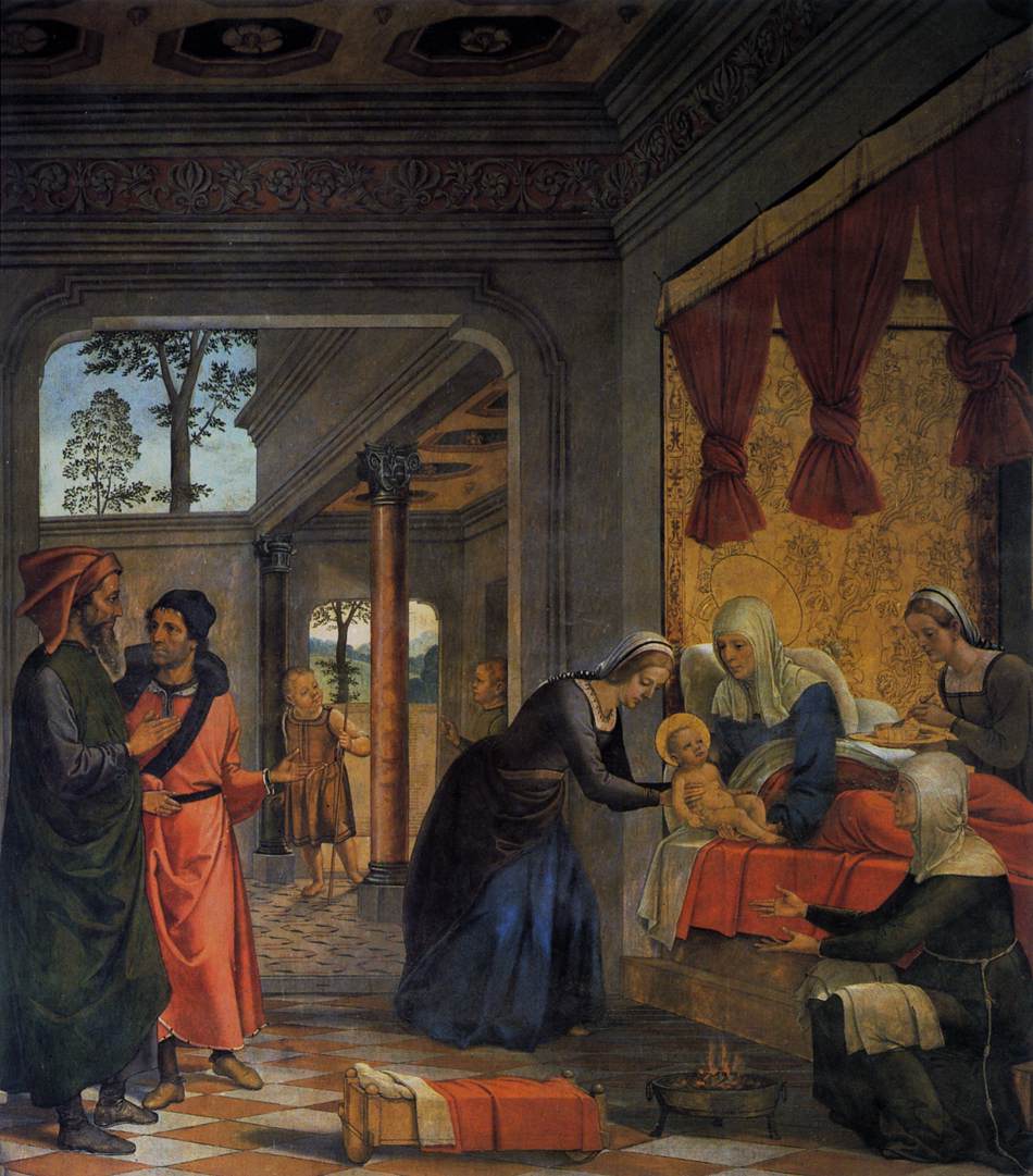 La naissance de la Vierge