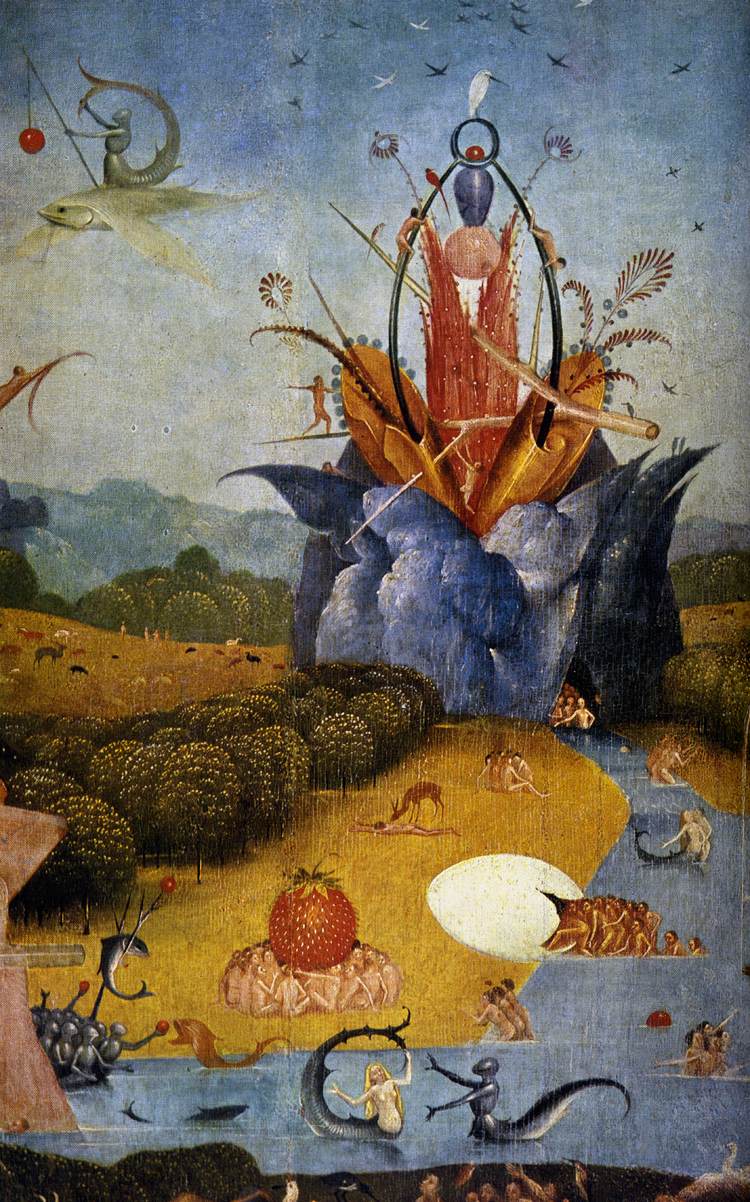 Triptyque du Jardin des délices (détail)