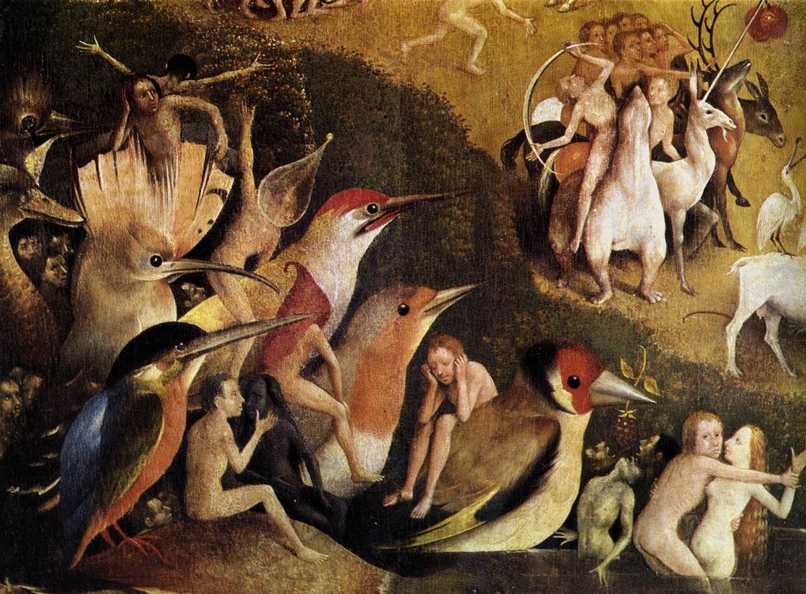 Triptyque du Jardin des délices (détail)