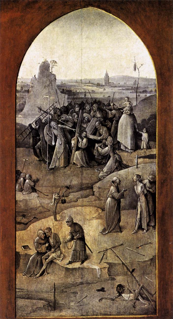 Triptyque de la Tentation de saint Antoine (volet extérieur droit)