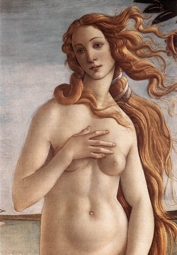 La Naissance de Vénus (détail)