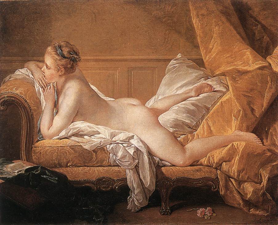 Fille allongée (Louise O'Murphy)