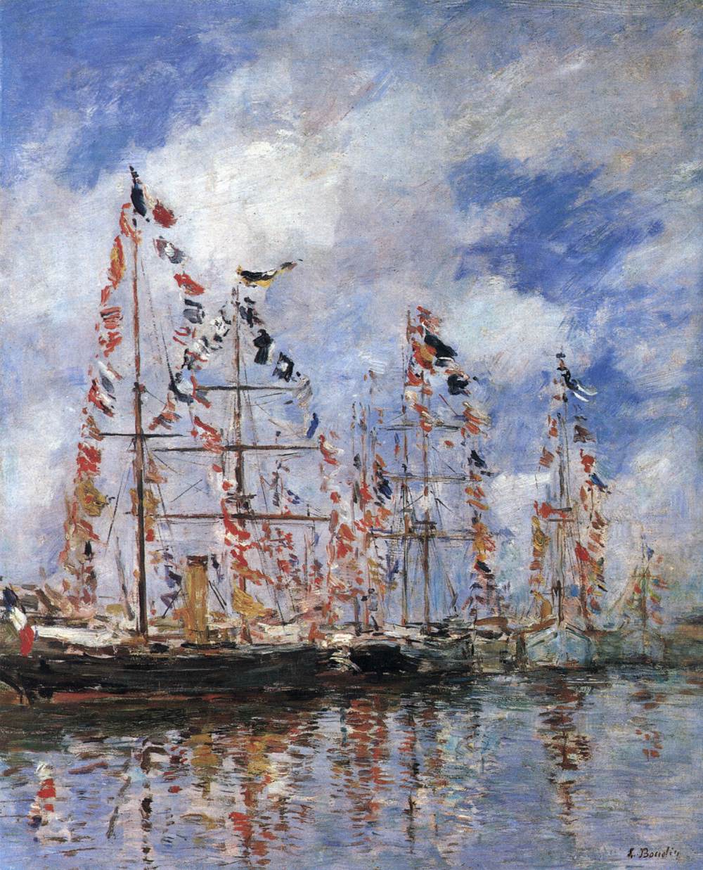 Voiliers à Deauville