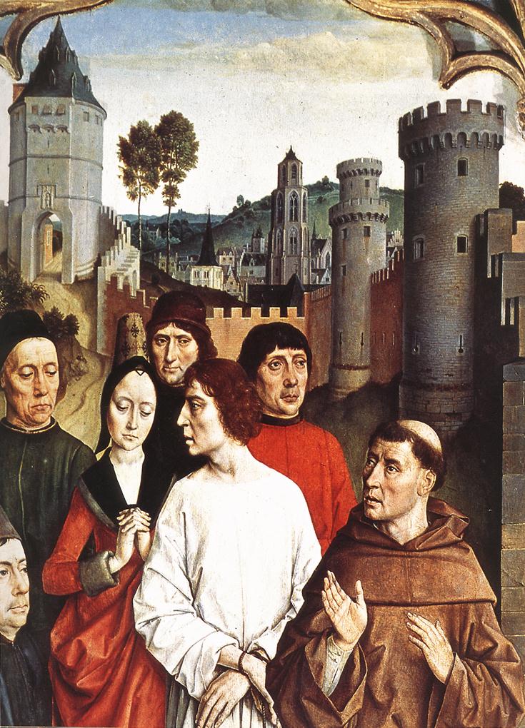 L'exécution du comte innocent (détail)