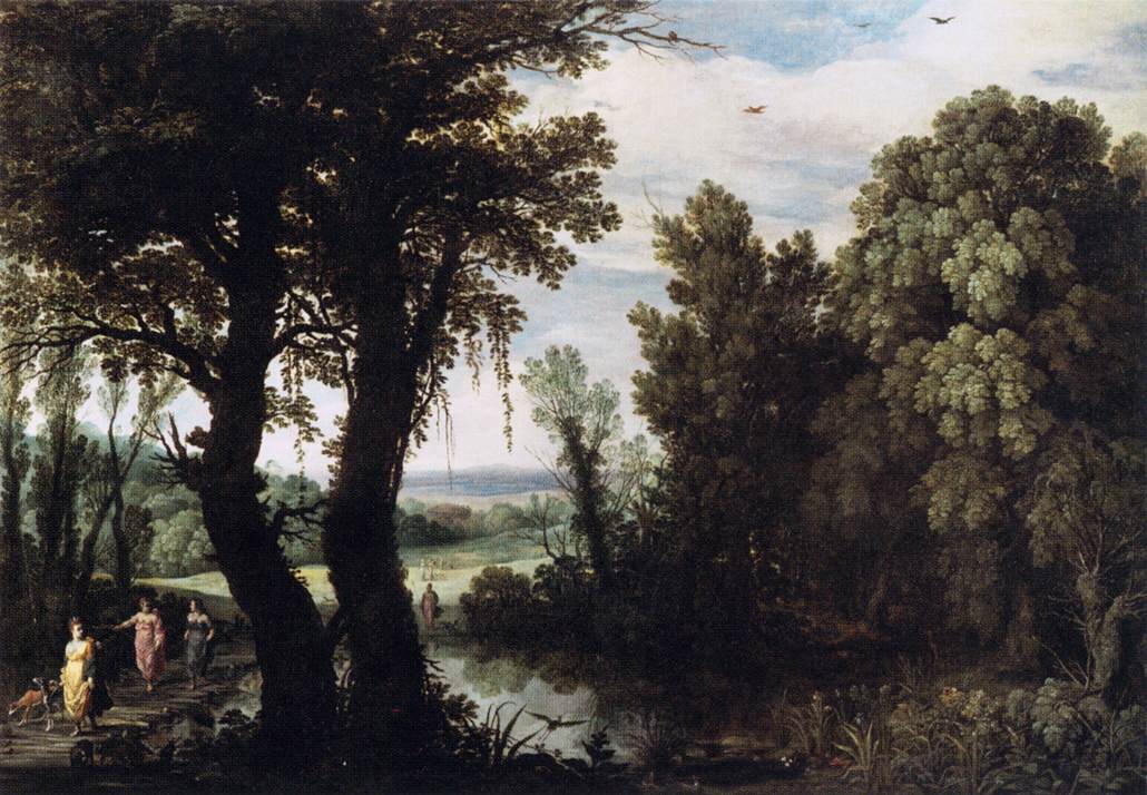 Diane et ses nymphes à la chasse