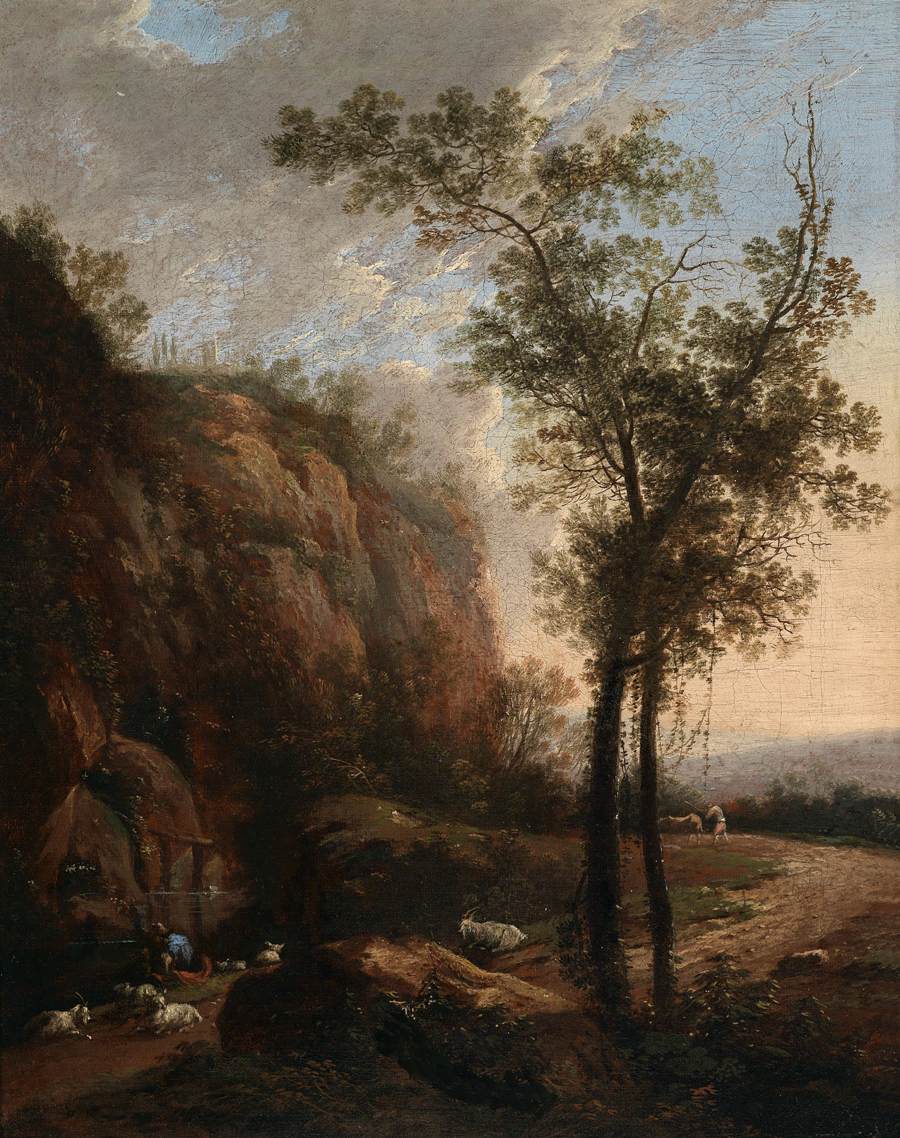 Paysage rocheux