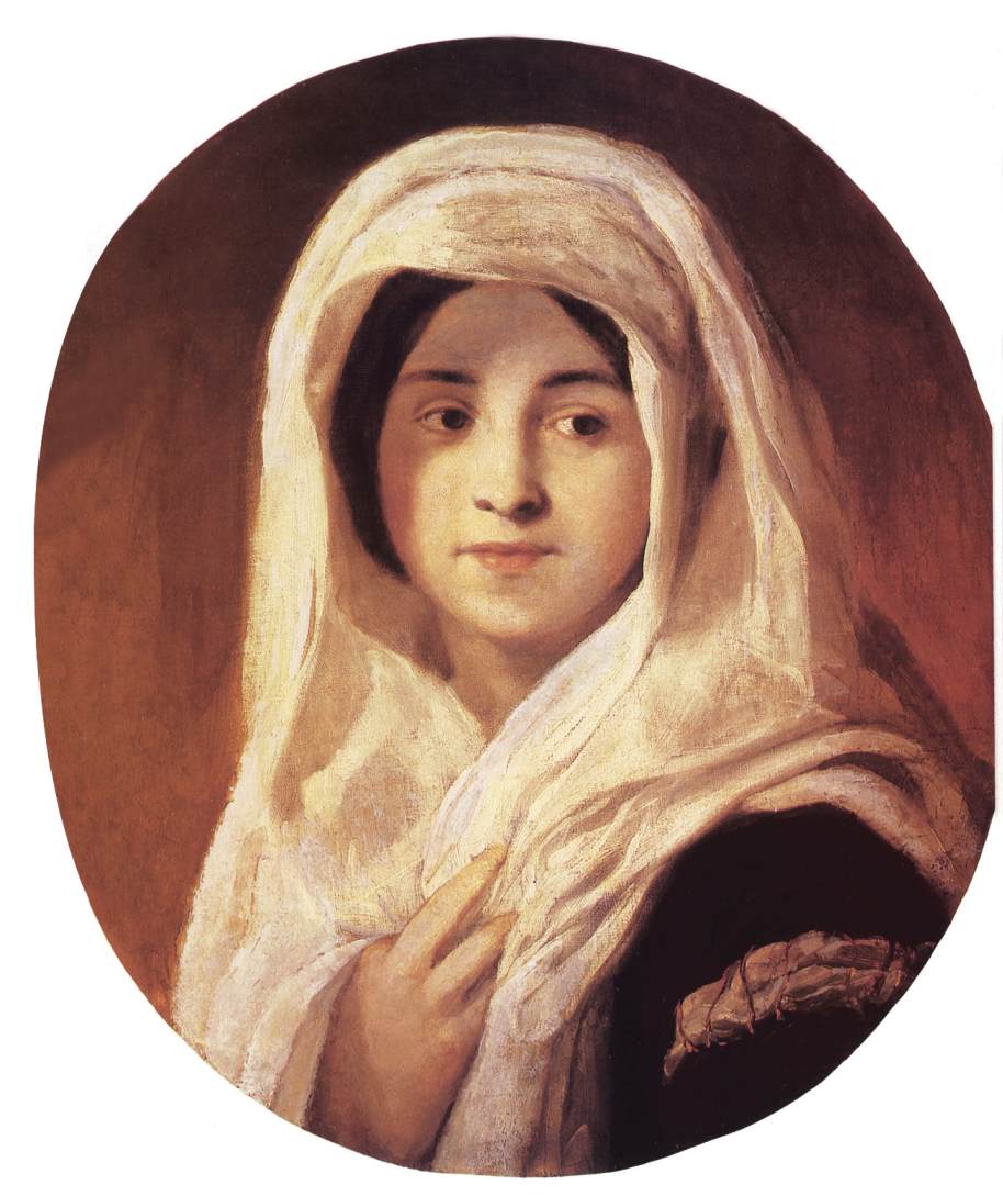 Portrait d'une femme voilée