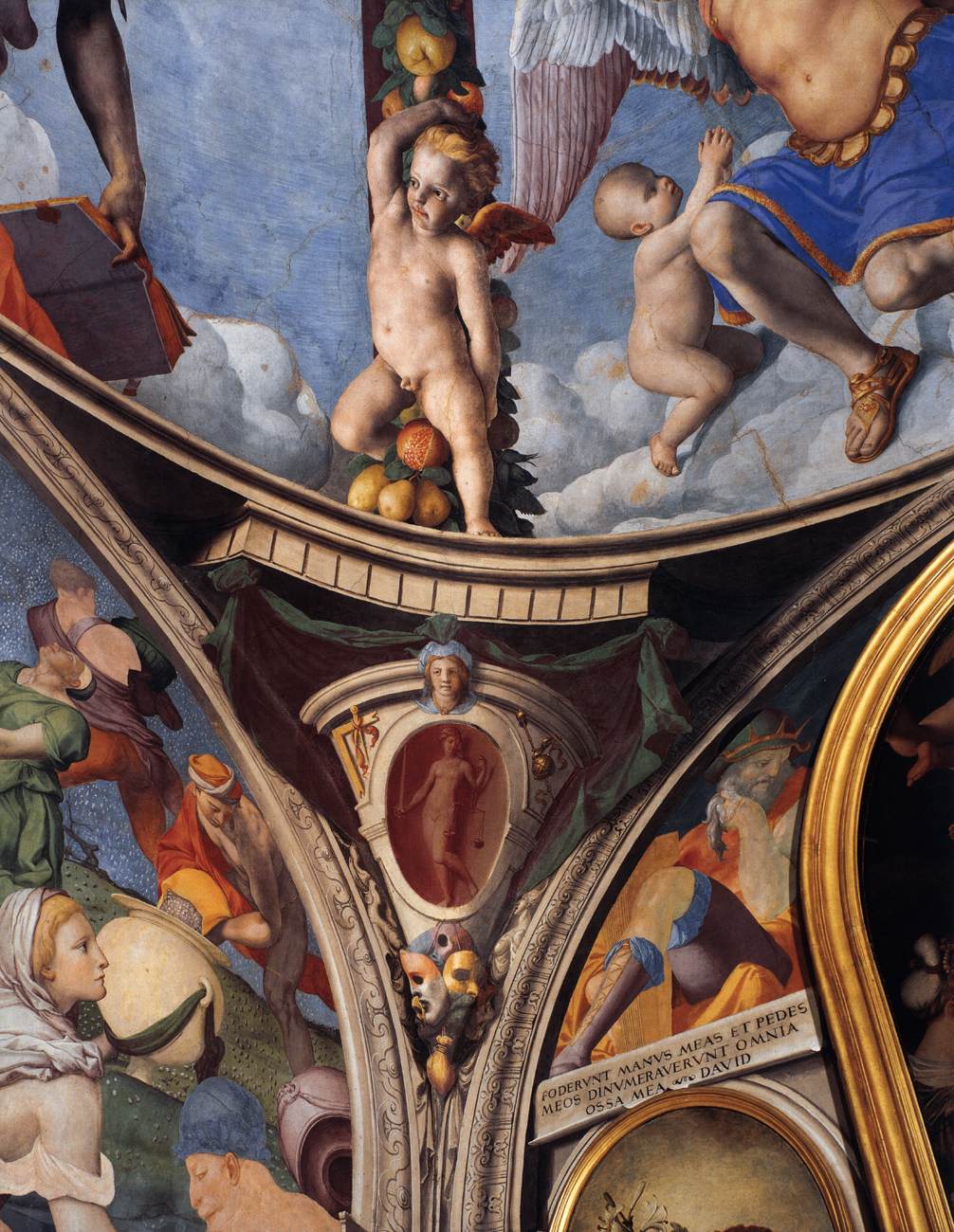 Décoration de la voûte (détail)