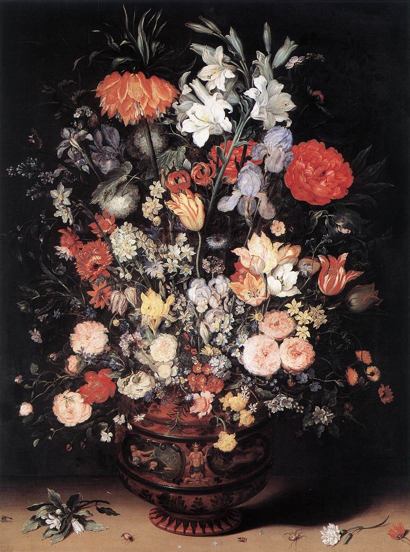 Fleurs dans un vase