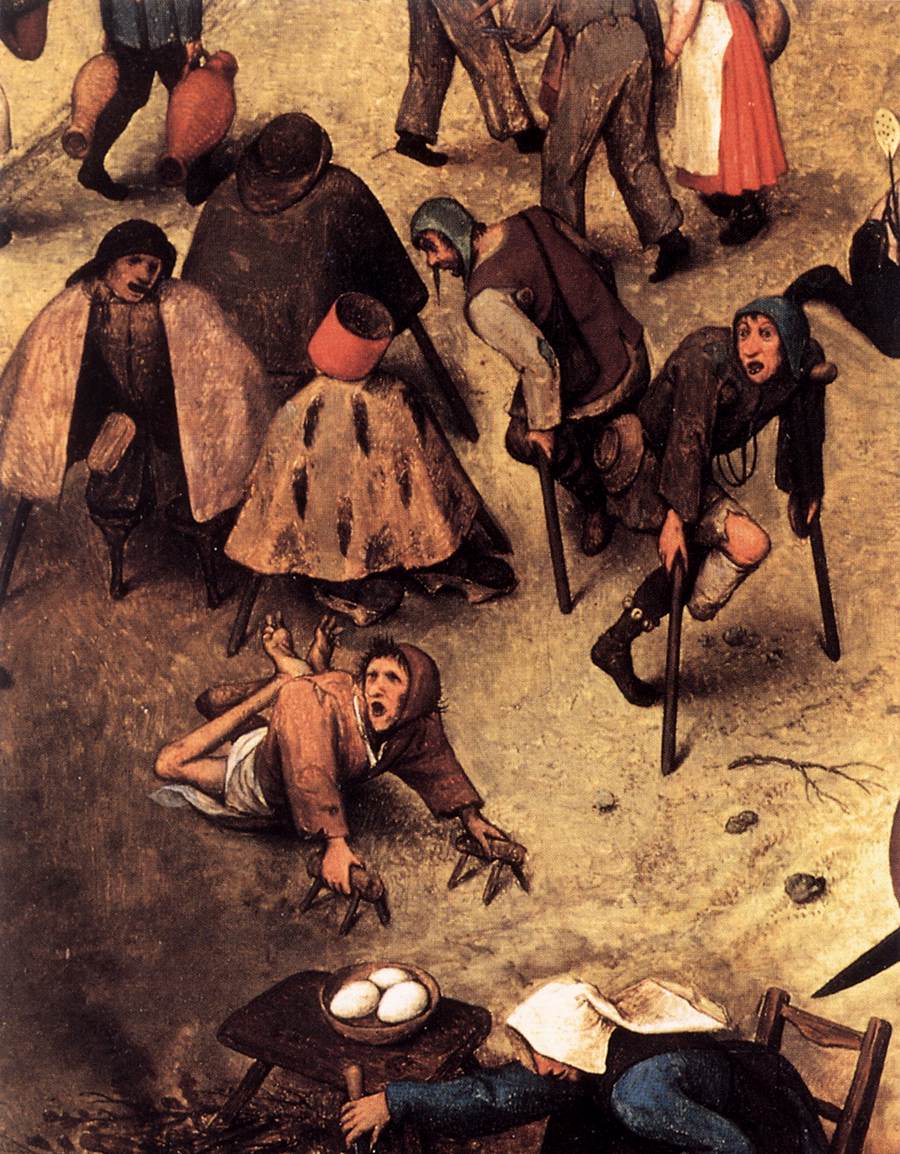 La lutte entre Carnaval et Carême (détail)