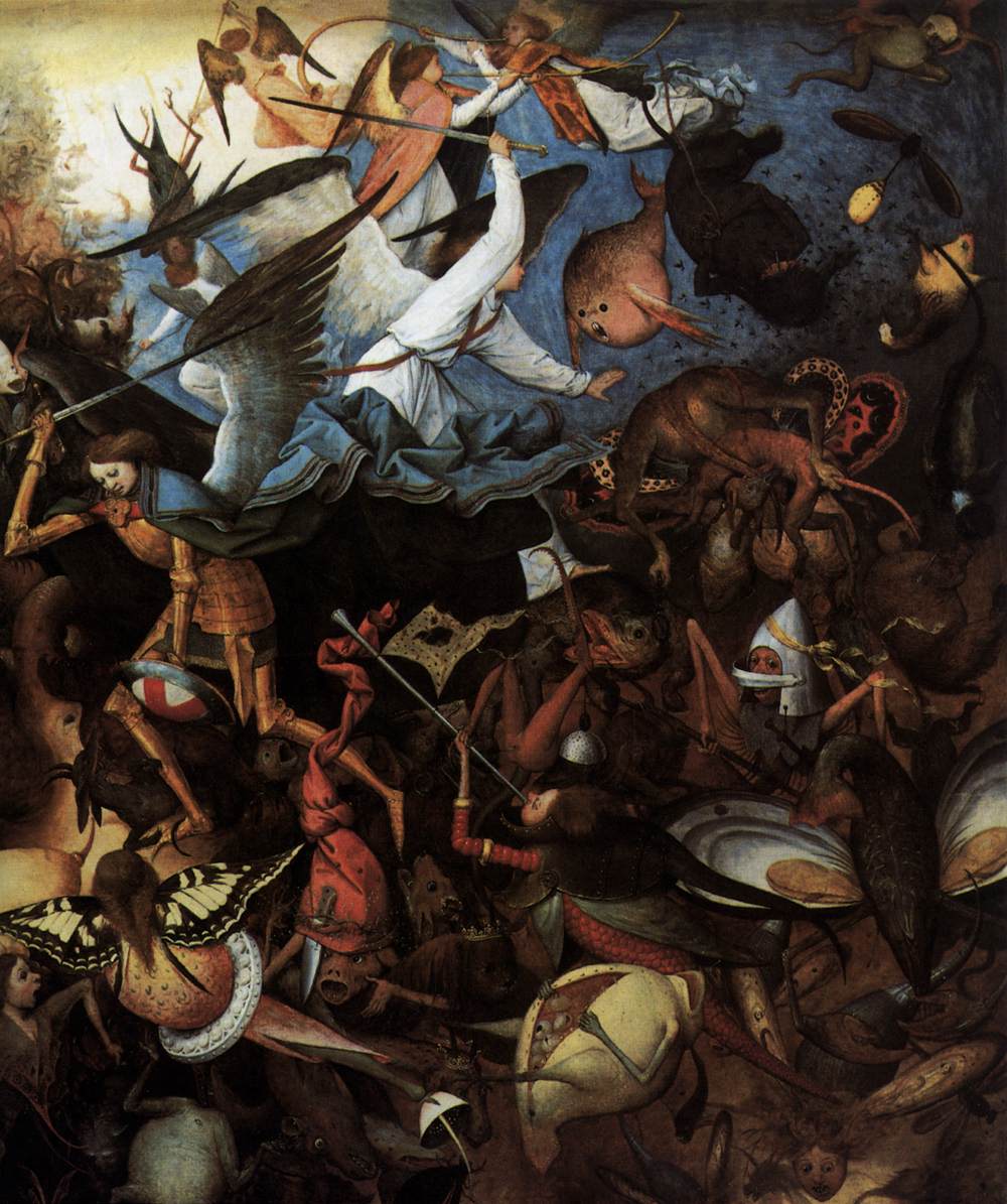 La chute des anges rebelles (détail)