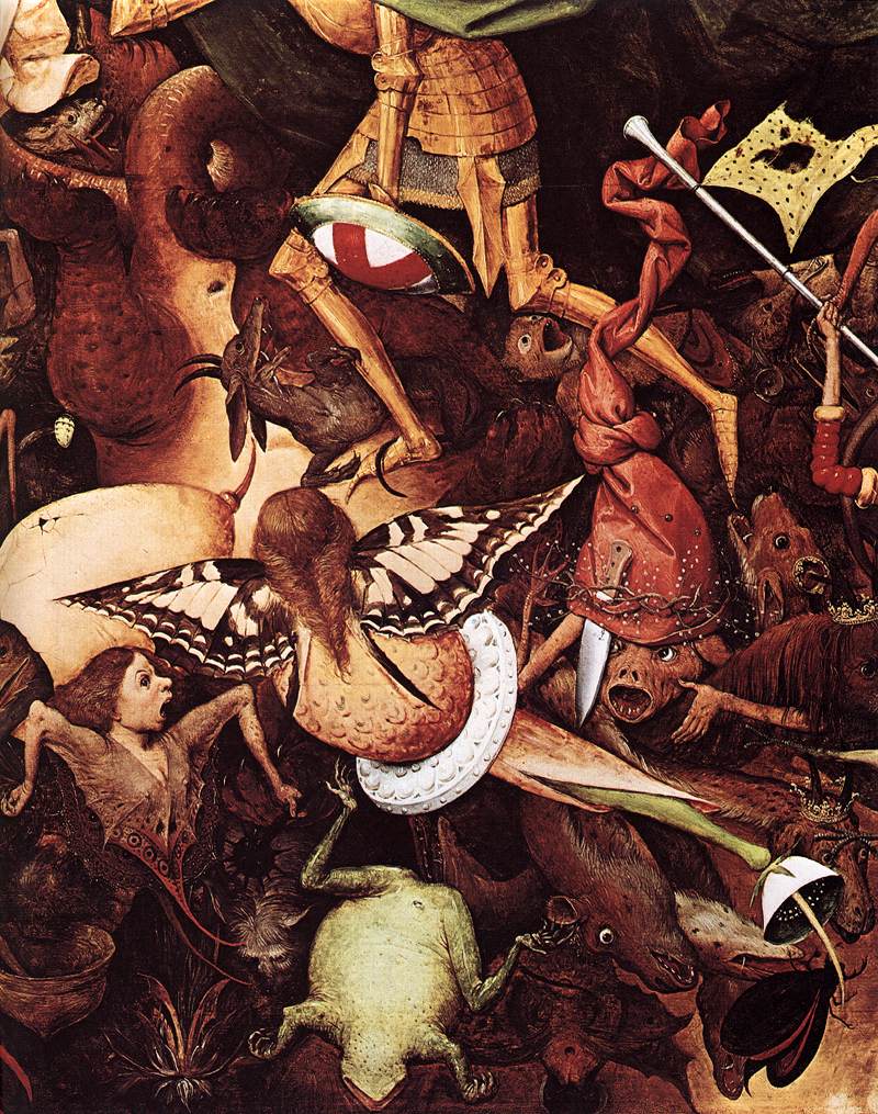 La chute des anges rebelles (détail)