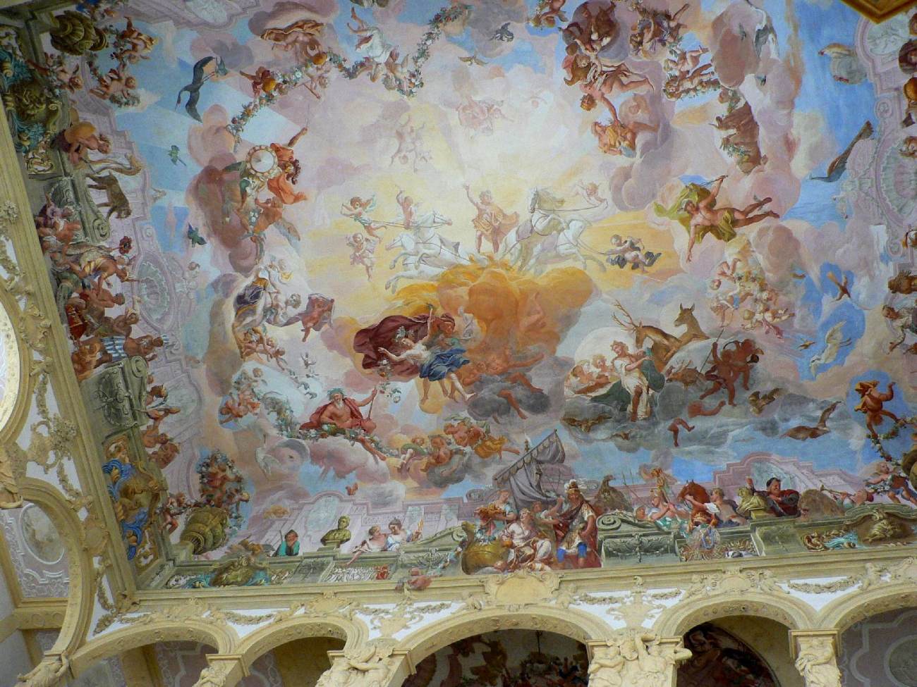 Fresque de plafond