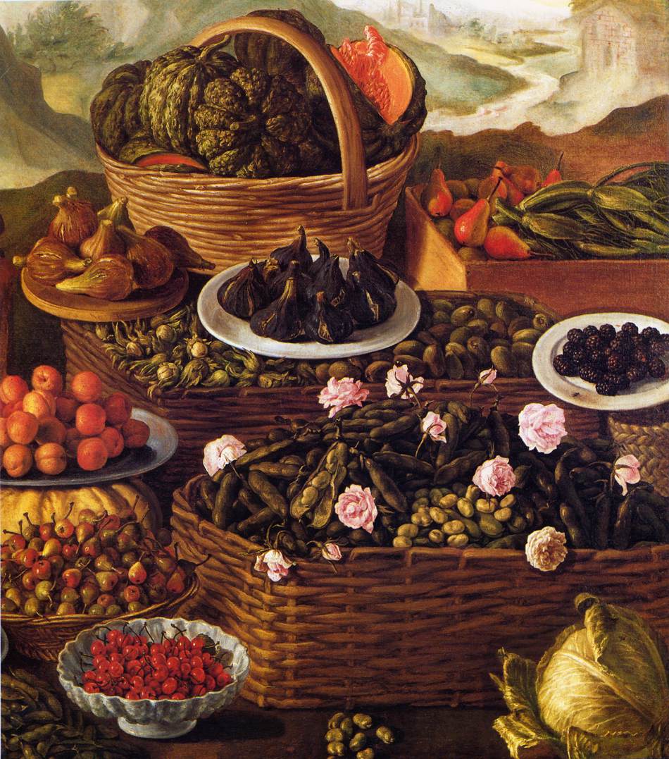 Marchand de fruits (détail)