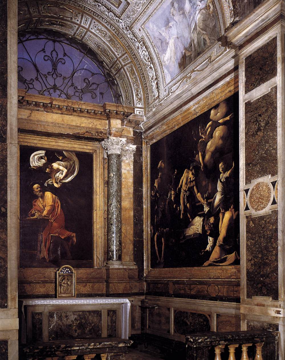 Vue intérieure de la chapelle