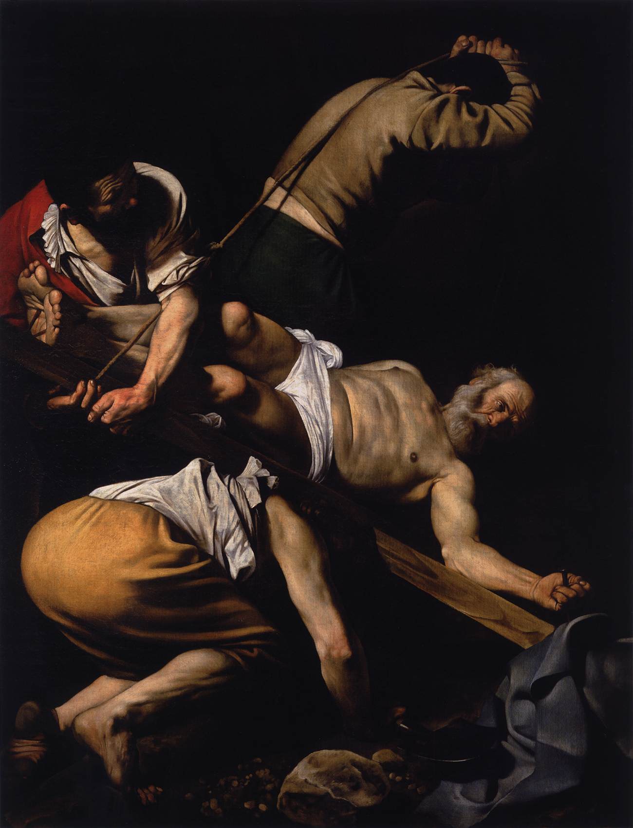 La crucifixion de saint Pierre