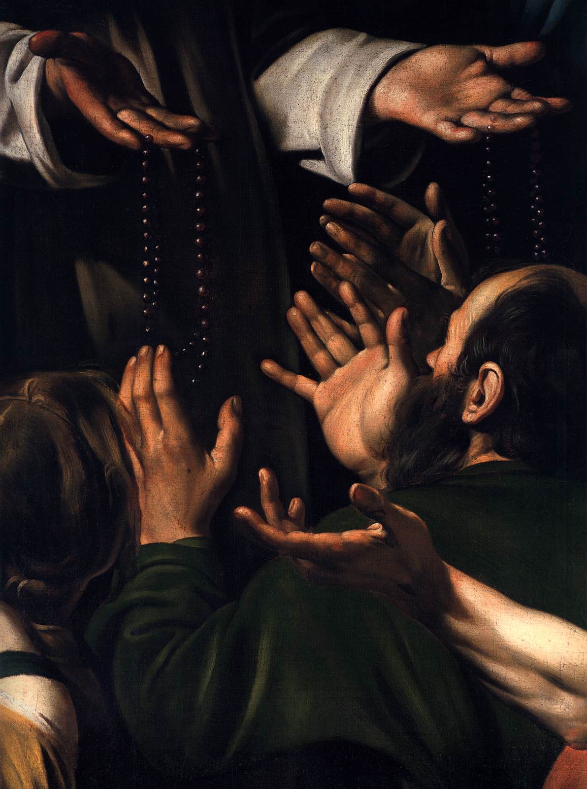Madonna del Rosario (detail)
