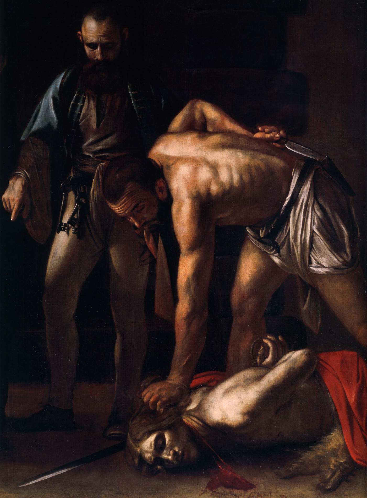 La Décapitation de Saint Jean‑Baptiste (détail)