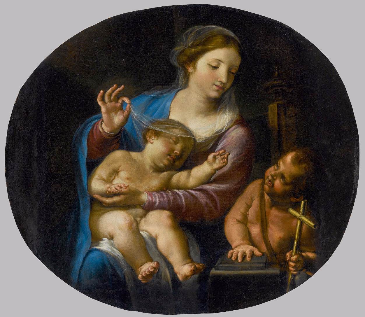 Vierge à l'Enfant avec le jeune saint Jean-Baptiste