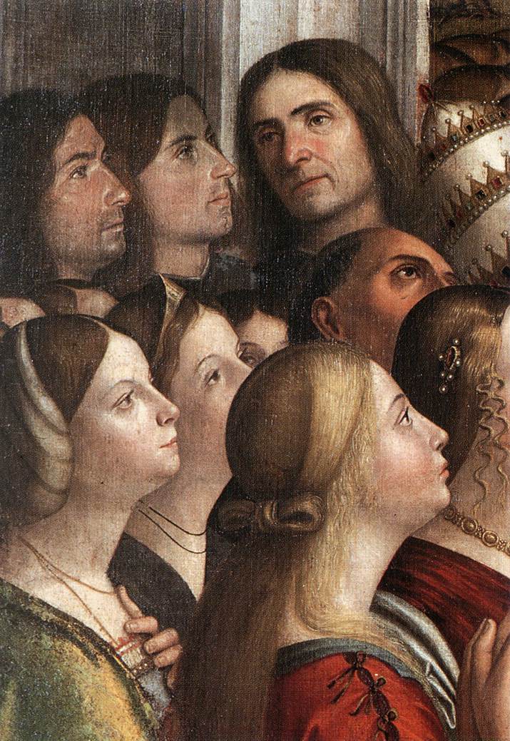 Apothéose de Sainte Ursule (détail)