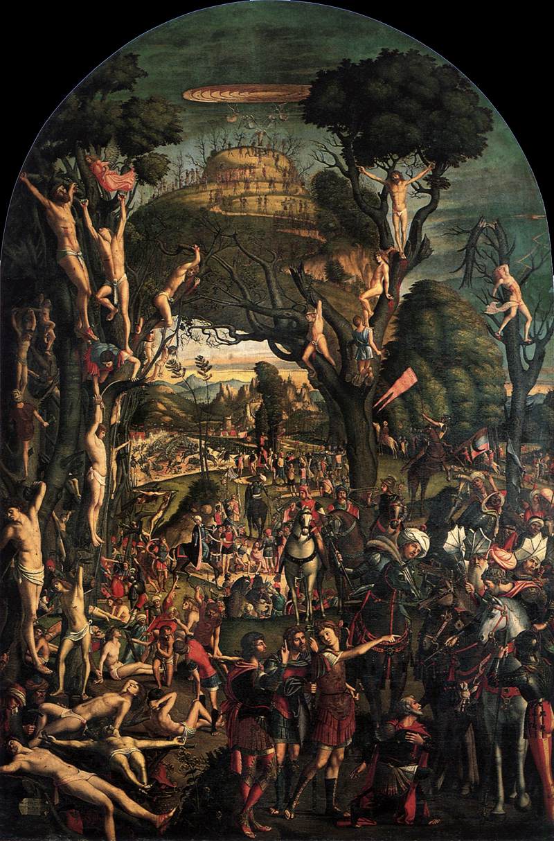 La Crucifixion et l'Apothéose des dix mille martyrs