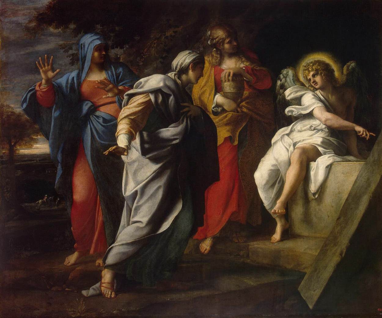 Les saintes femmes au tombeau du Christ
