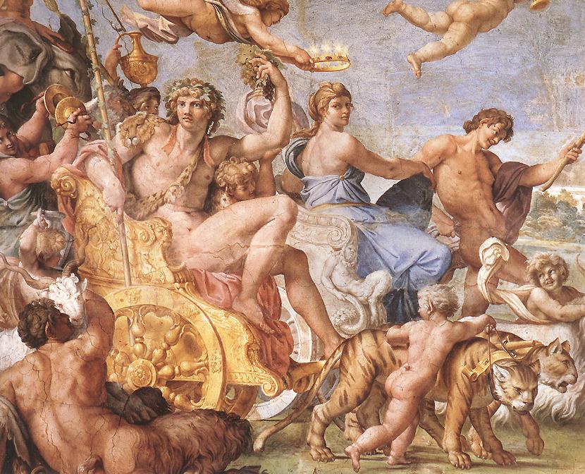 Triomphe de Bacchus et d'Ariane (détail)