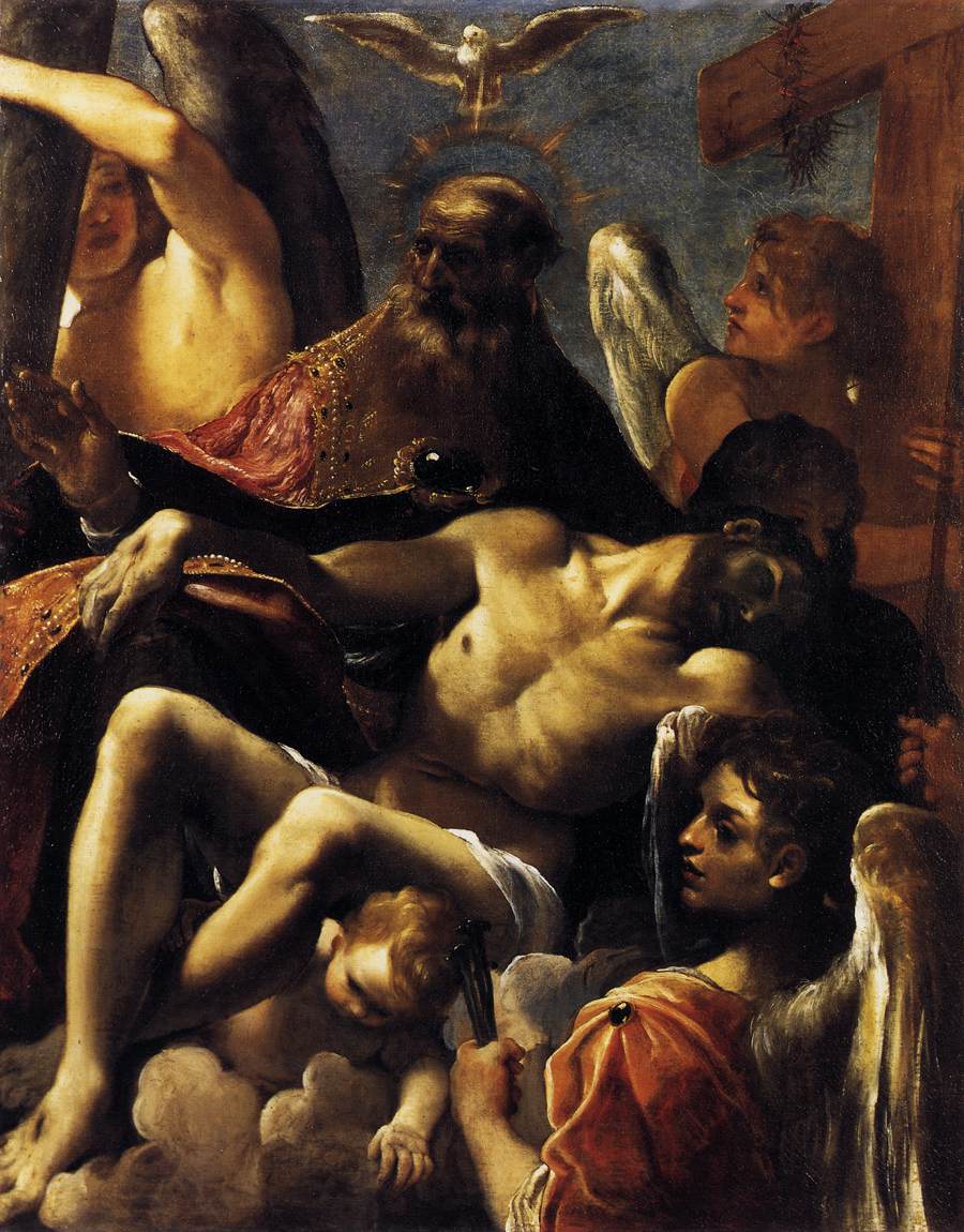 La Trinité avec le Christ mort