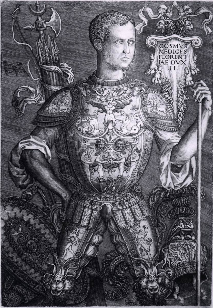 Cosimo I de' Medici en armure de parade