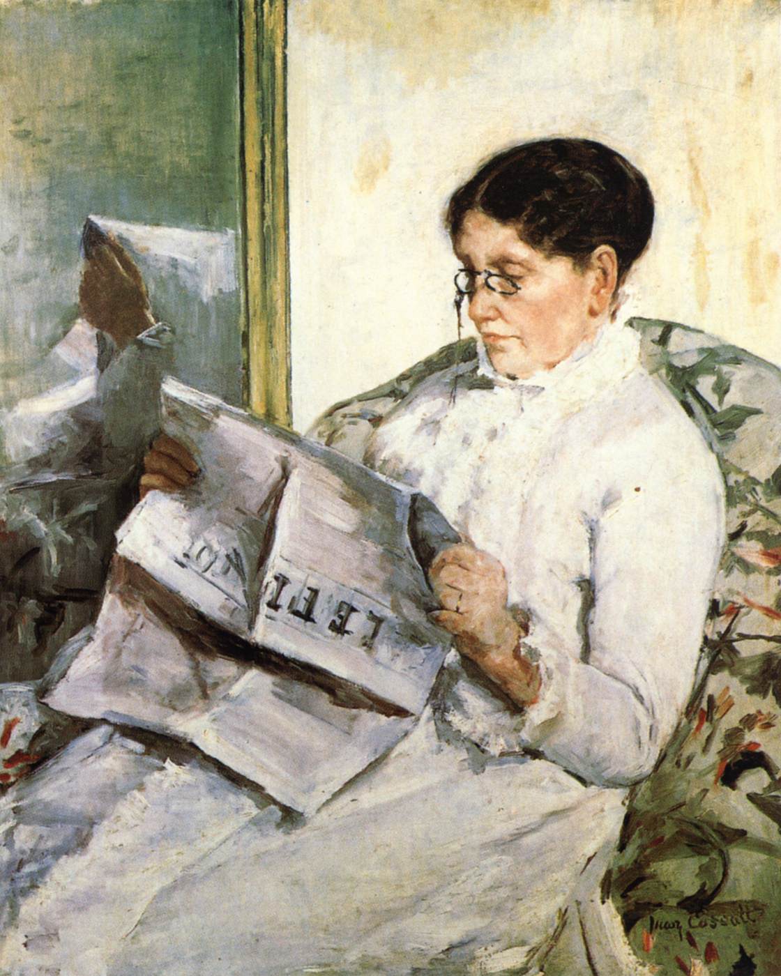 Lecture du Figaro