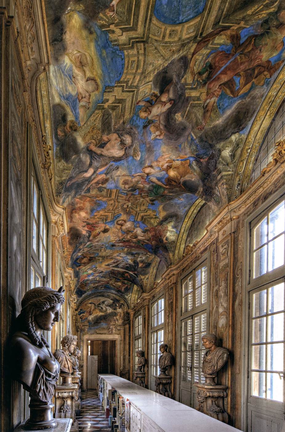 Vue de l'ancienne loggia