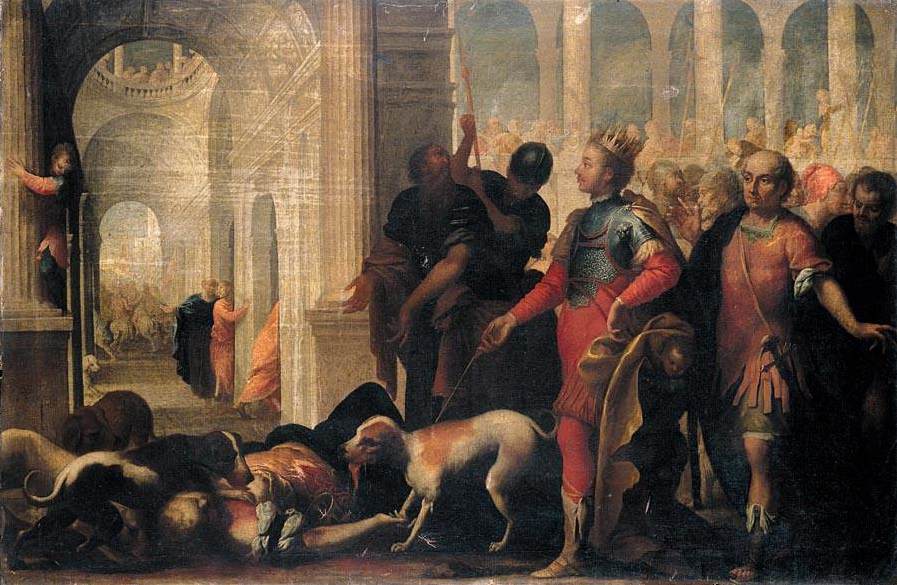 La reine Jézabel punie par Jéhu