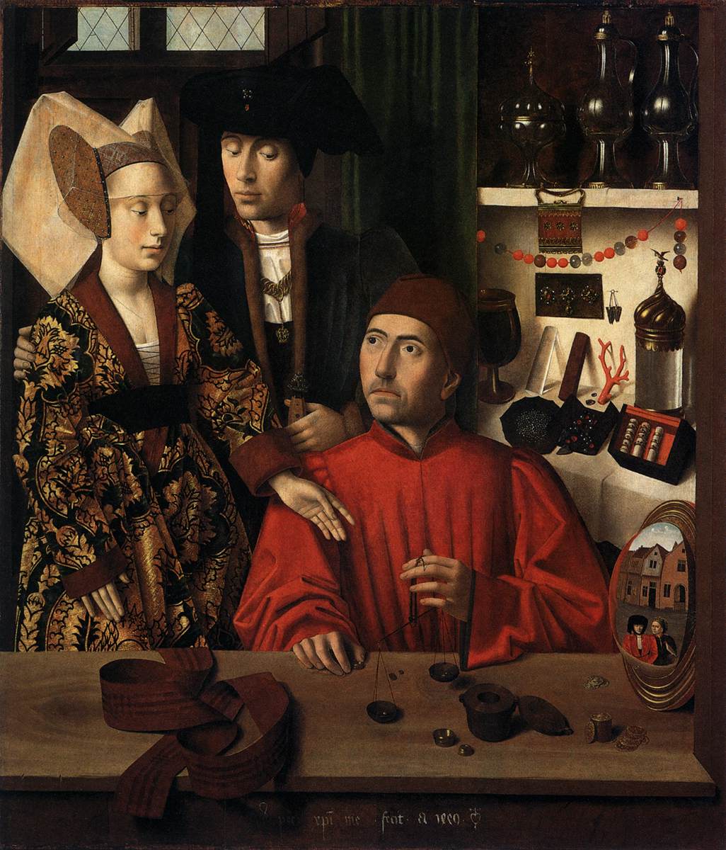 Saint Éloi dans son atelier