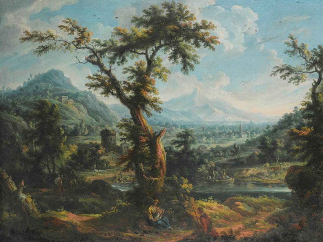 Vue de la vallée de Suse