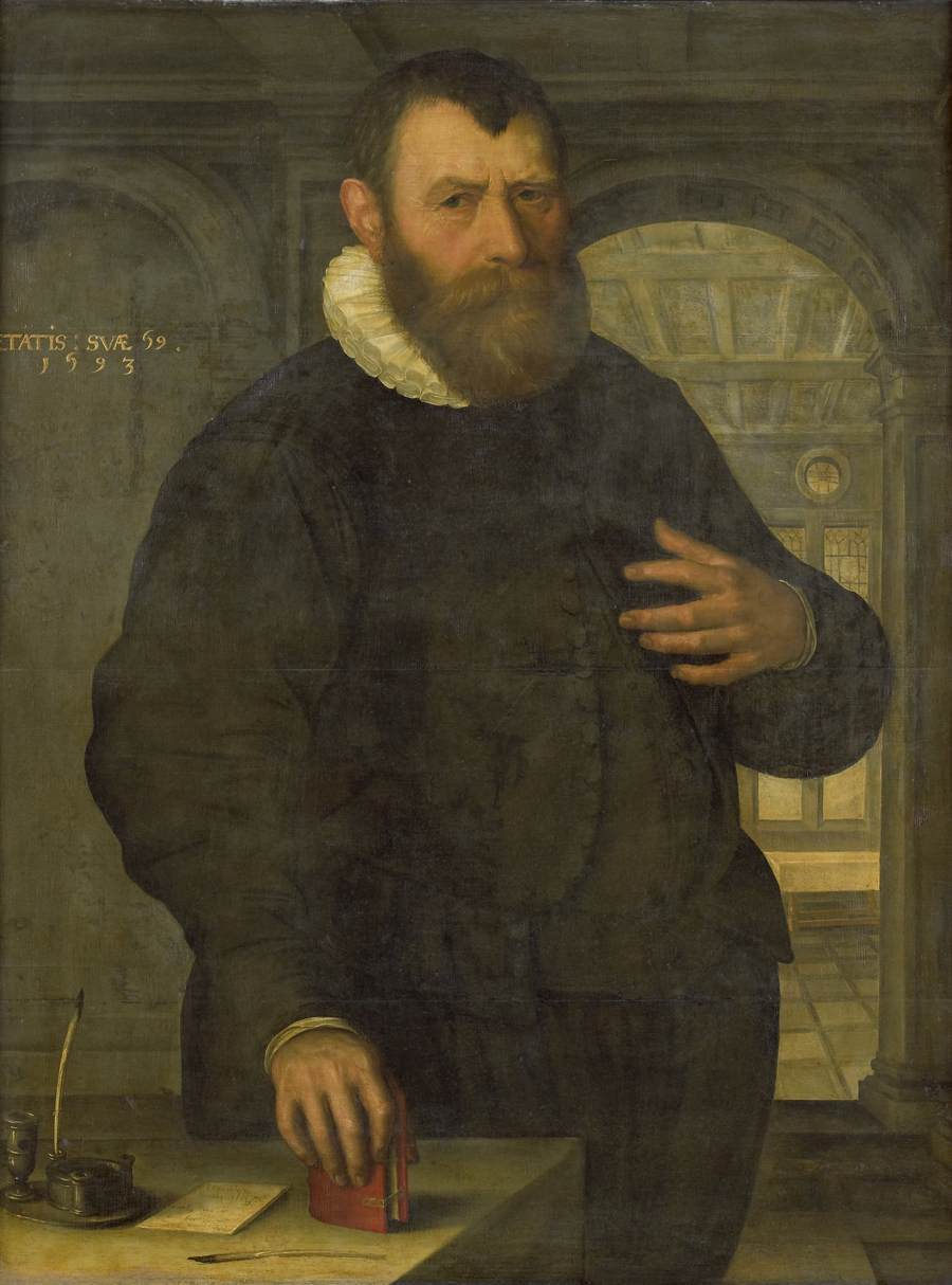 Portrait de Bartholomeus van der Wiere