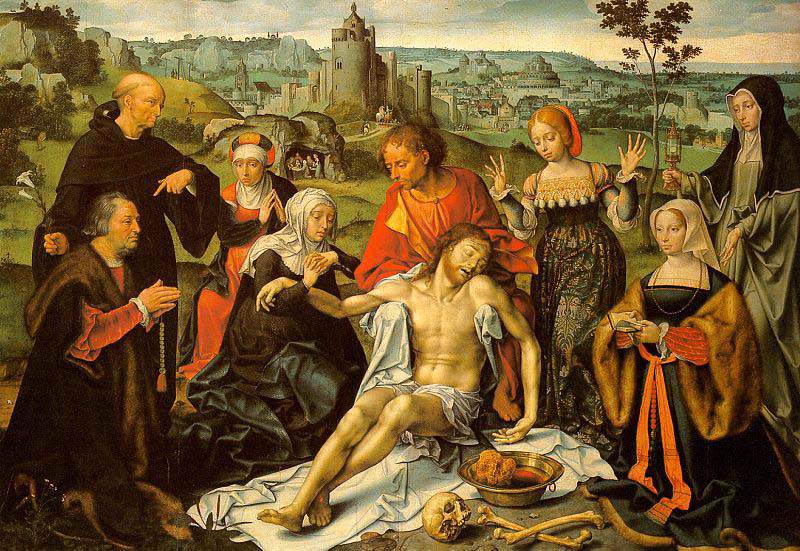 Retable de la Lamentation (panneau central)