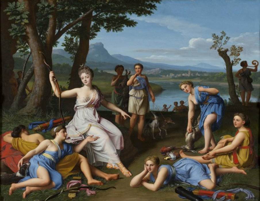 Diane revenant de la chasse